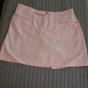 Izod Light Pink Golf Skort with Pockets